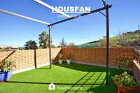 Terraza con vistas despejadas